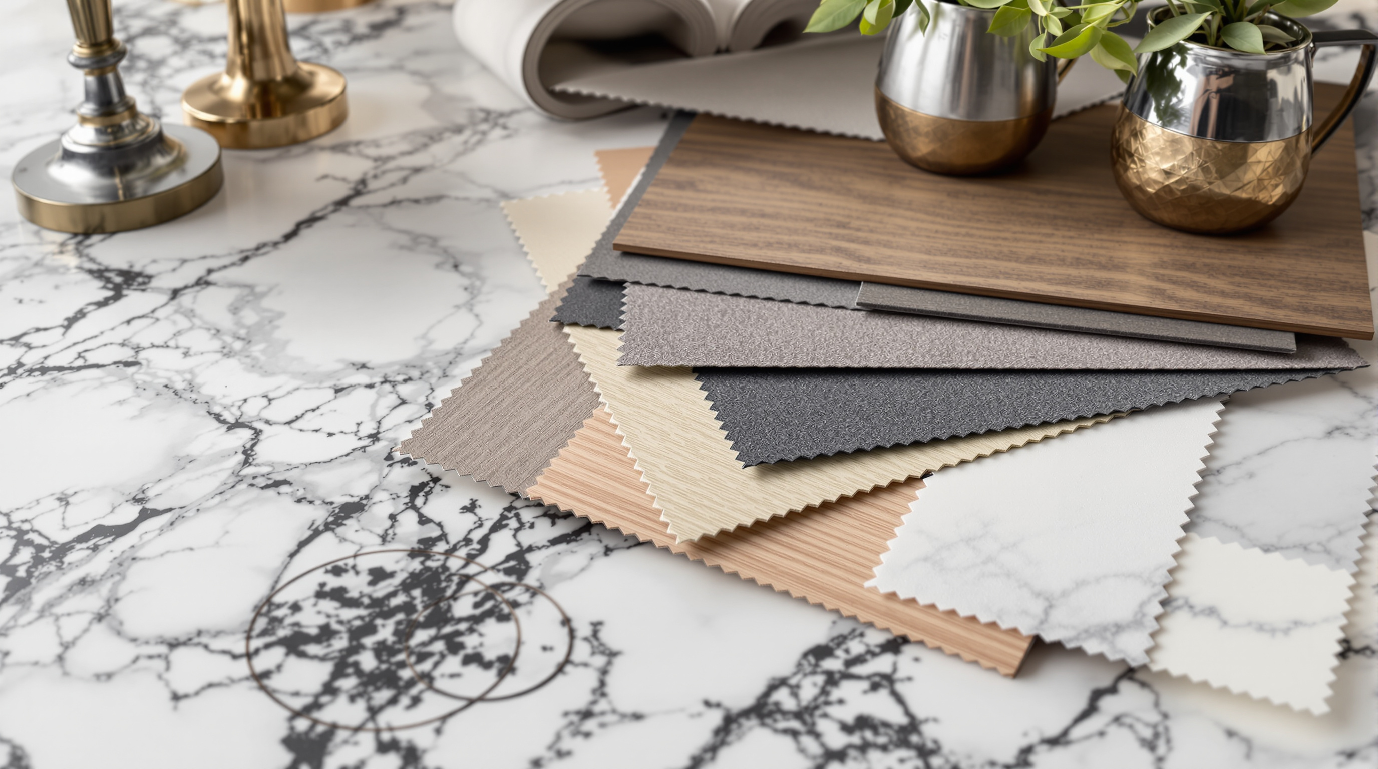 Matériaux de prestige sélectionnés par Luxe Design